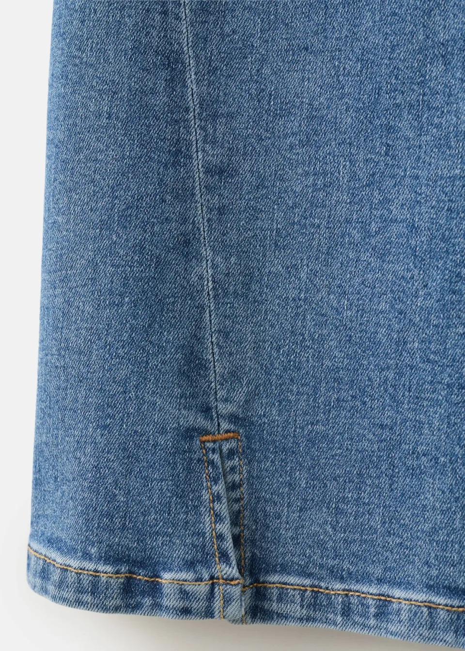 Mango Kids flared jeans met split - medium blauw, foto 3
