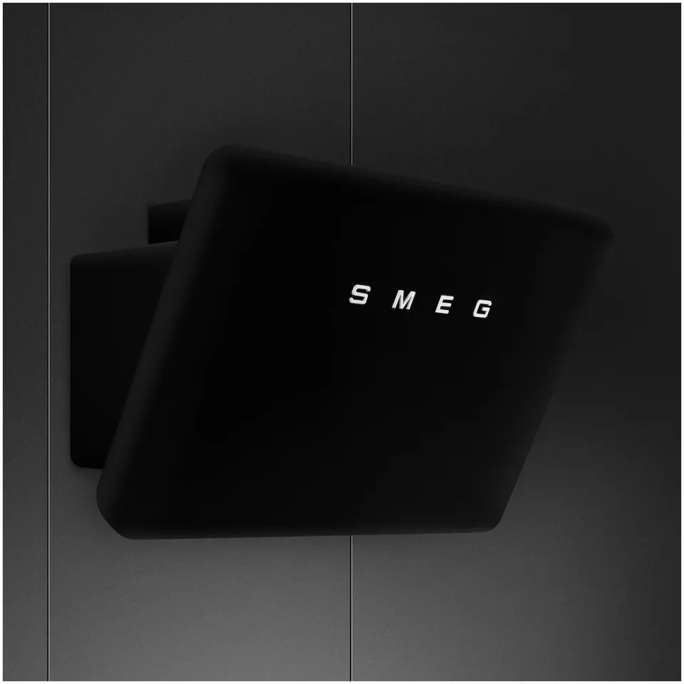 Smeg KFAB84MB schouwkap zwart, foto 2