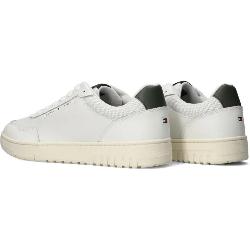 Tommy Hilfiger leren sneakers ecru, foto 5