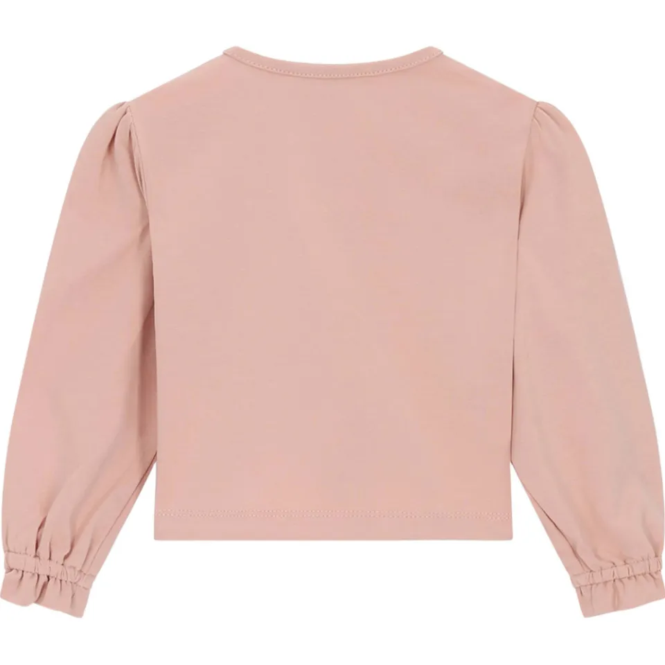 Le Chic hartjes blousetop roze/goud, foto 2