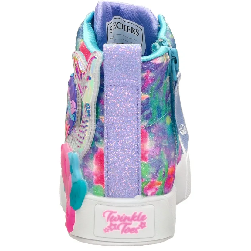 Skechers Twinkle Magic Mermaid Sea hoge sneaker lichtblauw licht blauw, foto 5