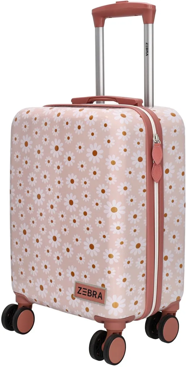 Zebra Trends Avonturier kinderkoffer, hardcase, 32 liter Roze