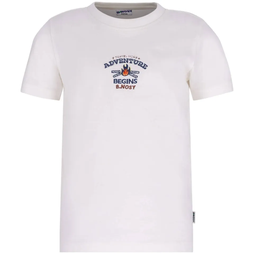 B.Nosy T-shirt wit met print, foto 2