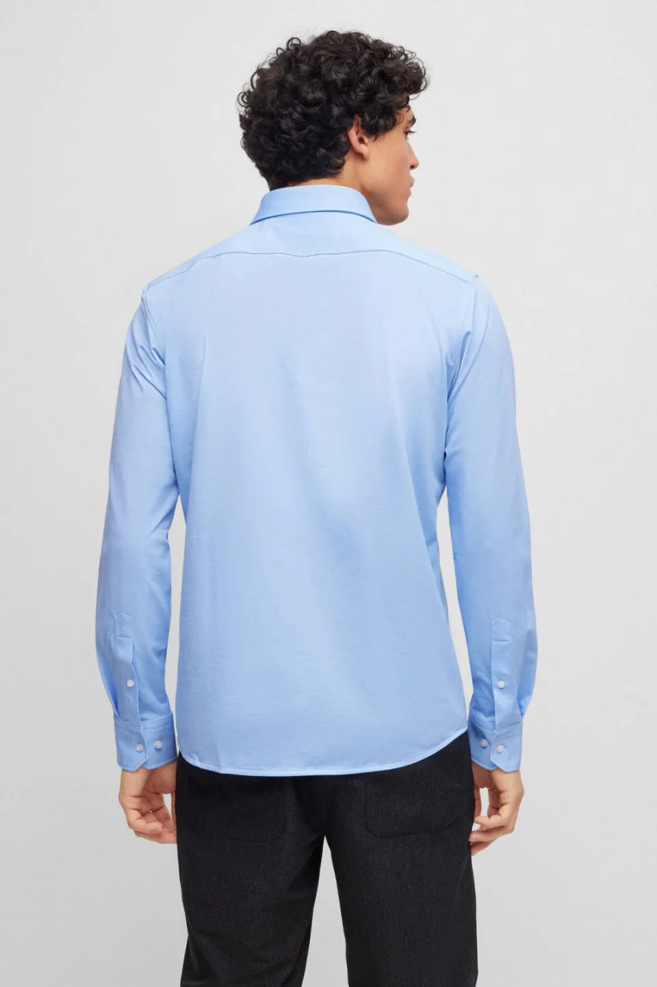 Boss regular fit overhemd - light/pastelblauw, foto 3