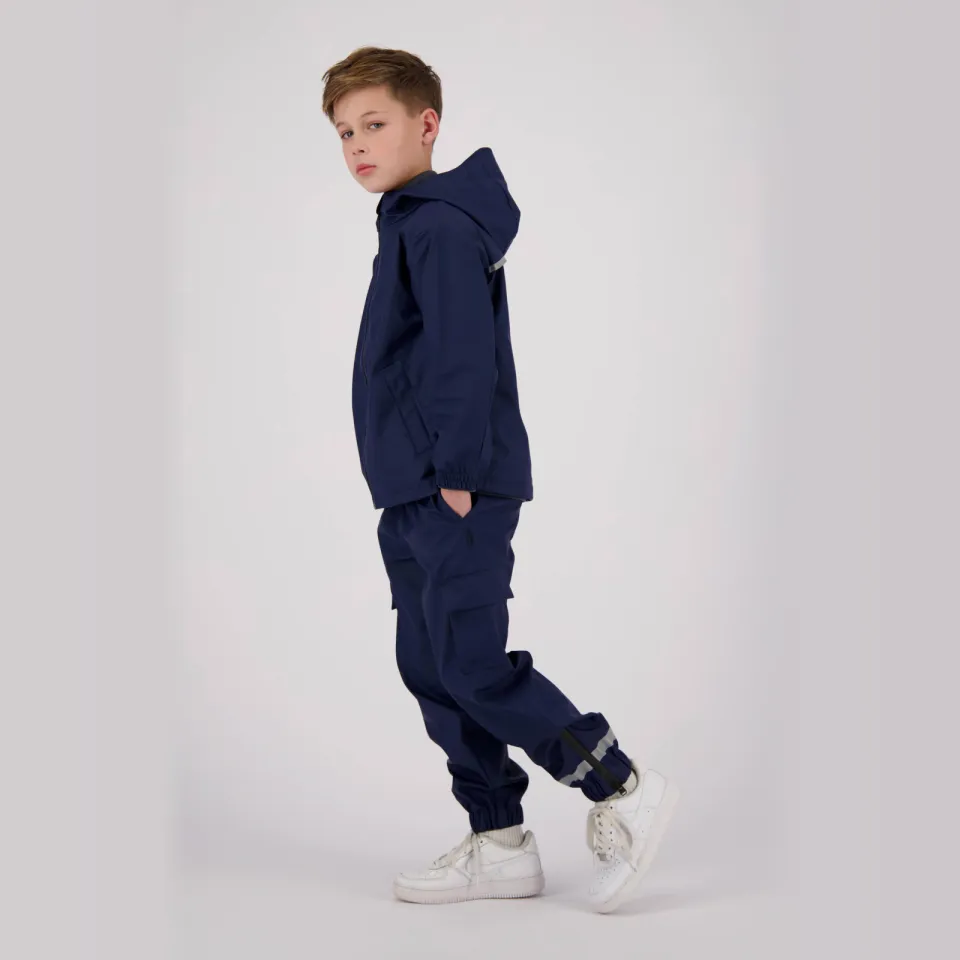 Vingino kids regenbroek Storm donkerblauw, foto 5