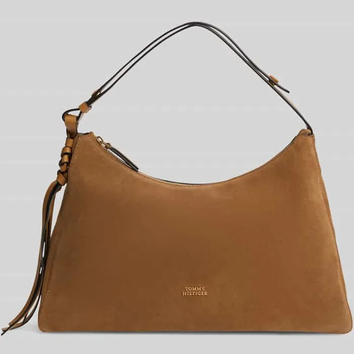 Tommy Hilfiger TH Statement schoudertas cognac, foto 2