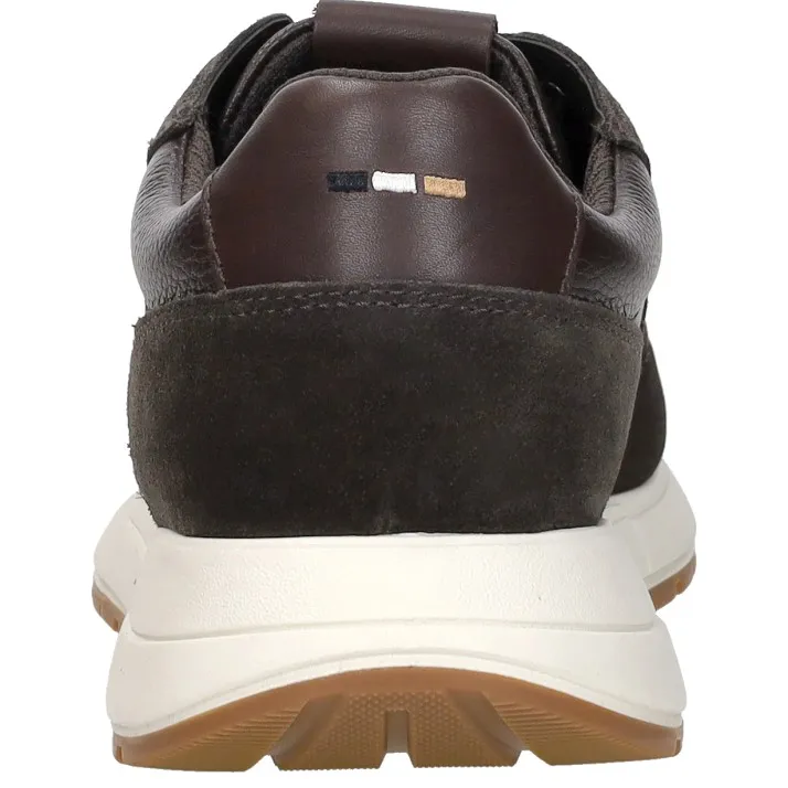 Hugo Boss Vinston Runner lage sneakers bruin, foto 3