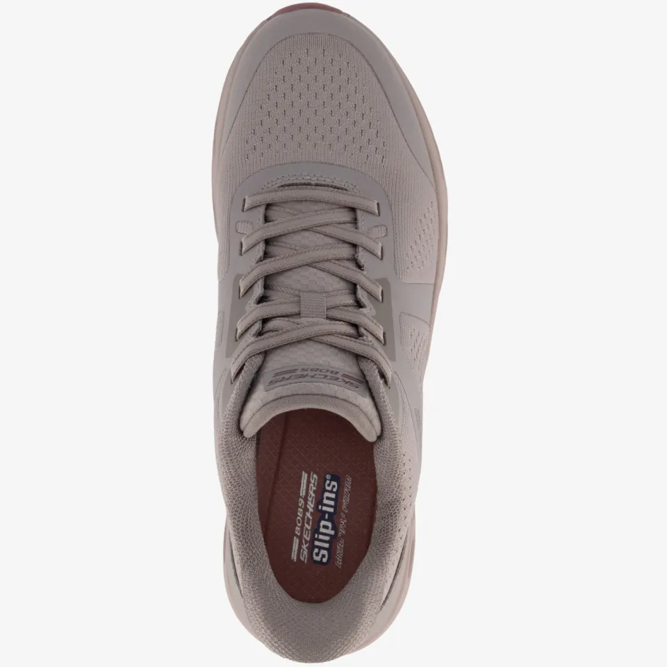 Skechers BOBS Sport Arc waves dames sneakers taupe, foto 5