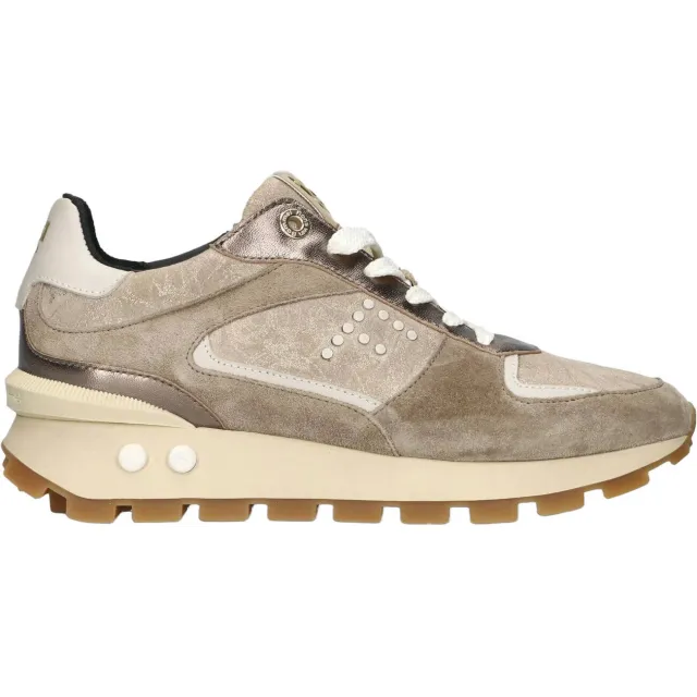 Floris Van Bommel Blokki 05.06 sneaker taupe Bruin