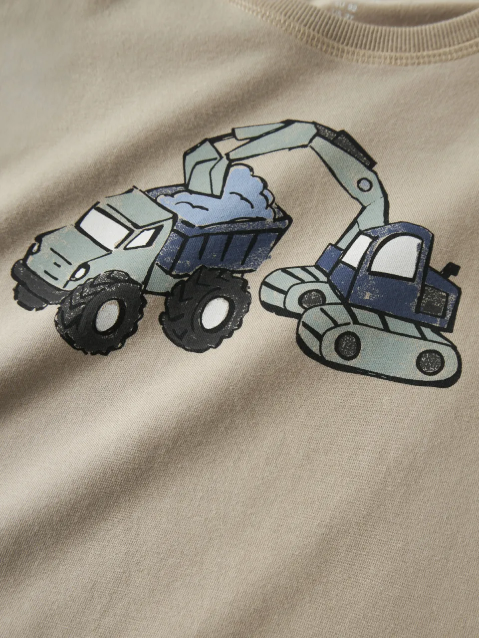 NAME IT longsleeve beige met printopdruk, foto 3