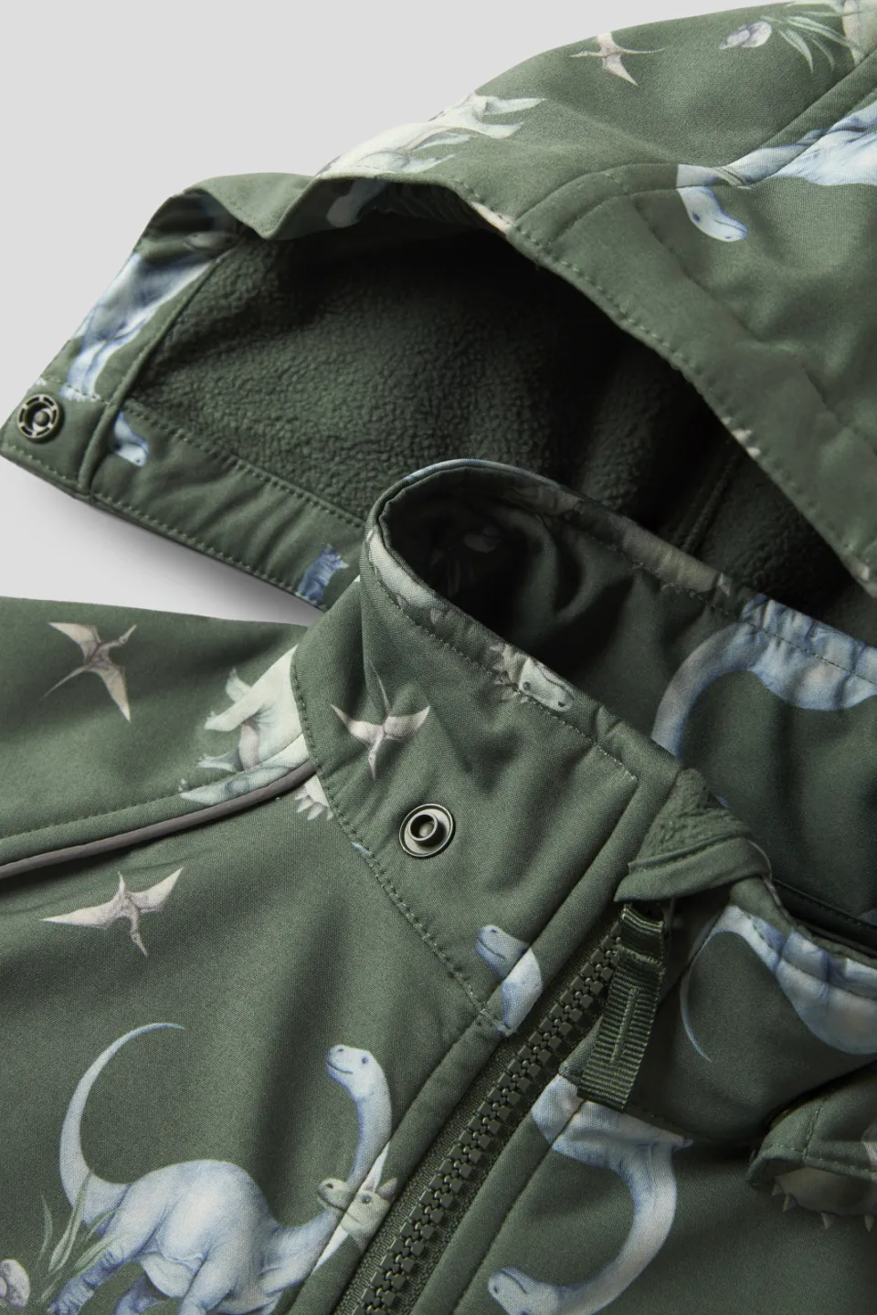NAME IT Alfa 08 softshell buitenspeelpak groen, foto 4