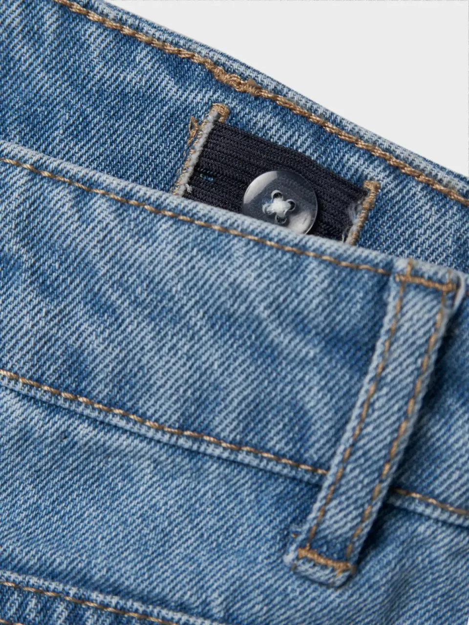 LMTD loose fit jeans light blue denim, foto 3