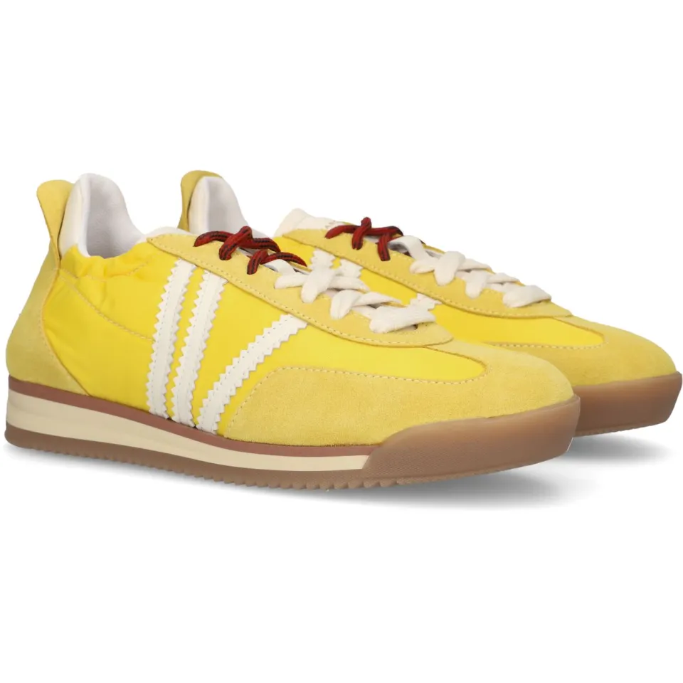 Stefano Lauran Sneakers 1back107 Geel, foto 3