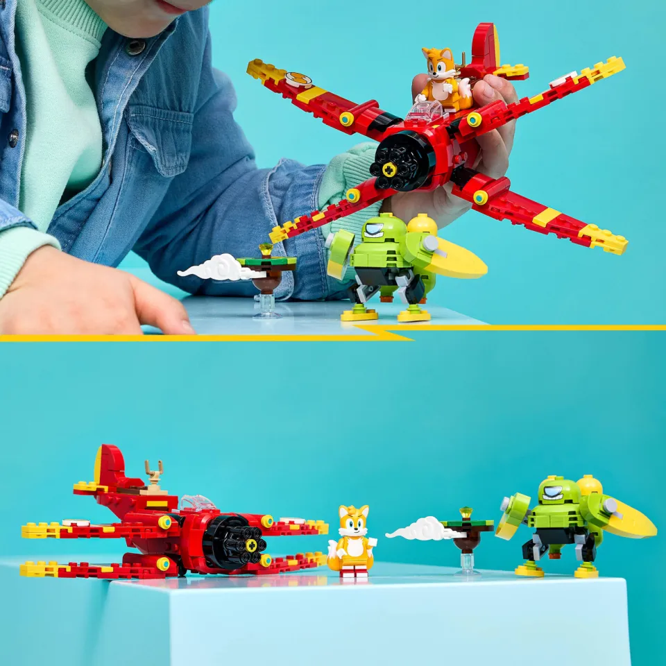 Lego Sonic the Hedgehog Tails en zijn Tornado-1 Vliegtuig Speelgoed 77119, foto 3