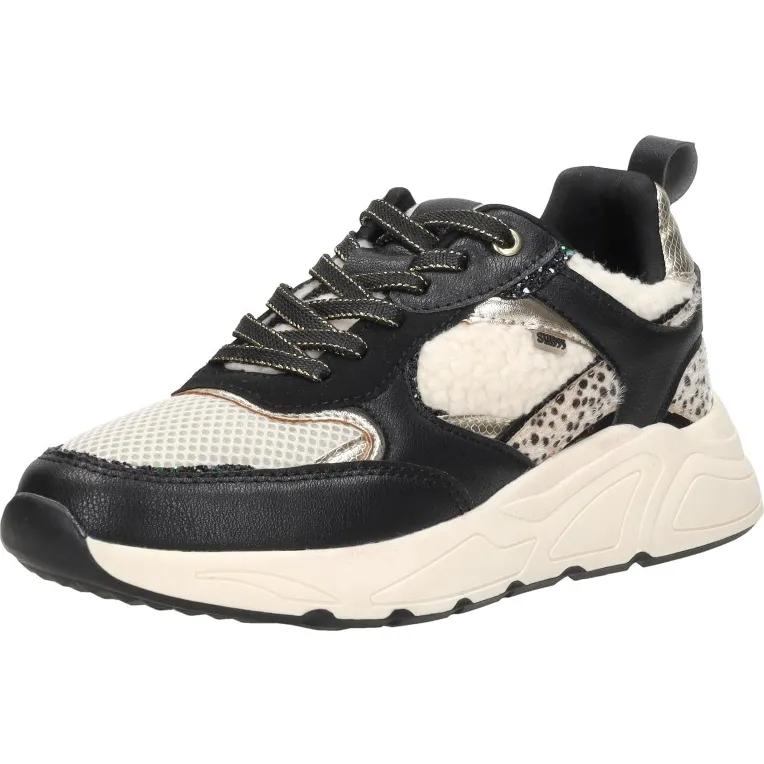 Sub55 lage sneakers zwart, foto 3