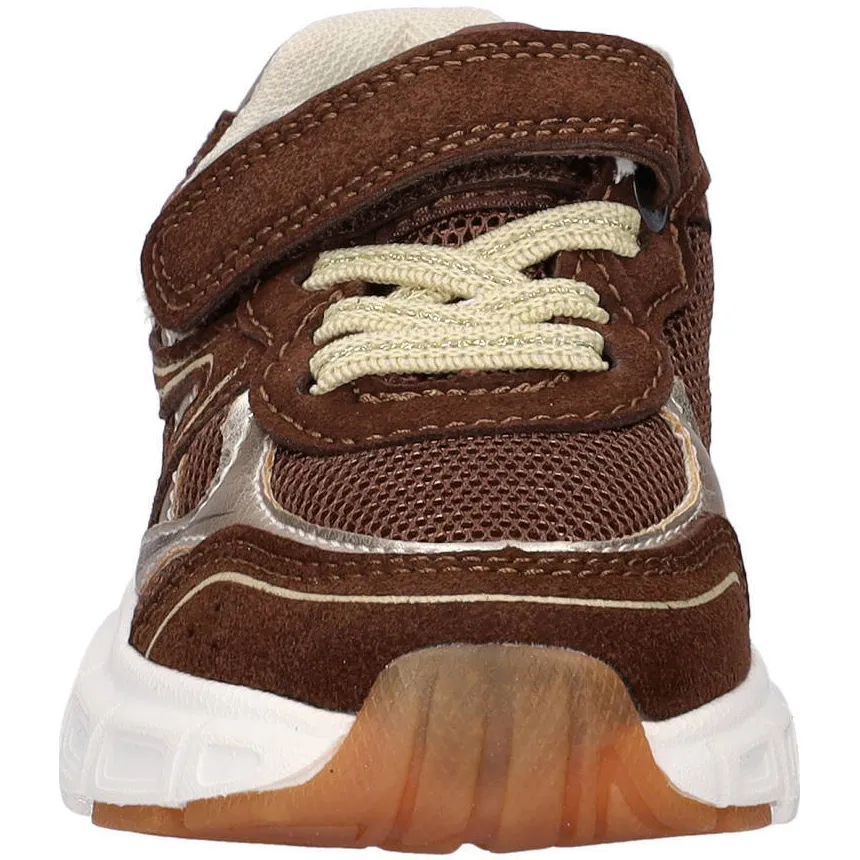 Nelson Kids chunky suède sneakers - bruin, foto 2