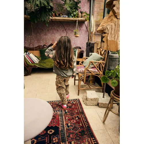 Daily7 barrel jeans met dierenprint - zand, foto 5