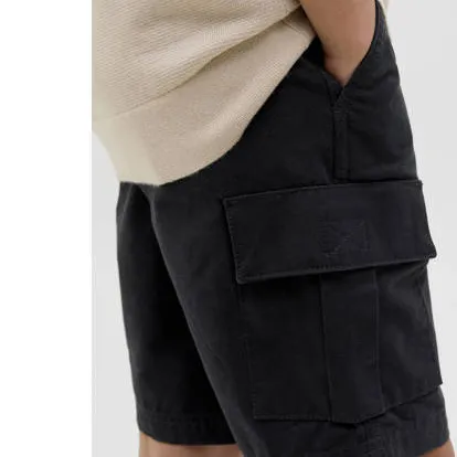 Jack & Jones loose cargoshort zwart, foto 6