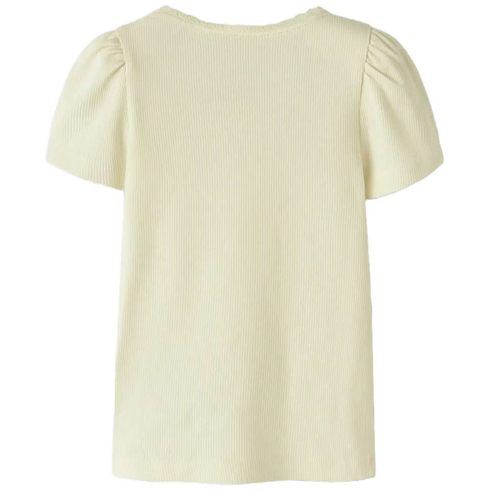 NAME IT MINI T-shirt lichtgeel, foto 2