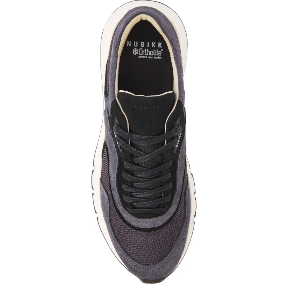 Nubikk Luca Noa leren sneakers donkerblauw, foto 4