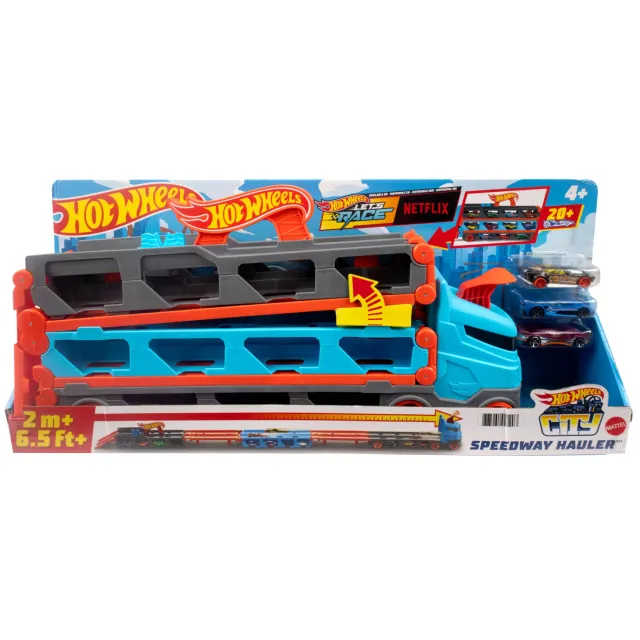 Hot Wheels Speedway Transportwagen auto-speelset