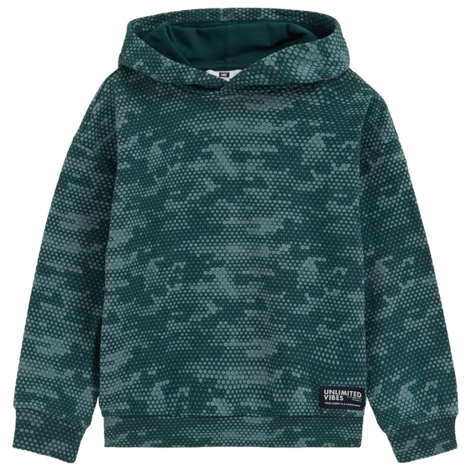 WE Fashion hoodie met print - groen, foto 2