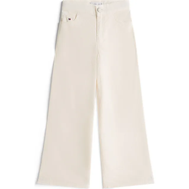 Tommy Hilfiger corduroy casual broek ecru, foto 2