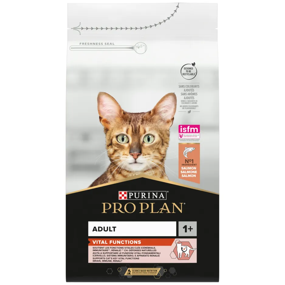 Pro Plan Adult Vital Functions zalm kattenvoer droog, foto 4