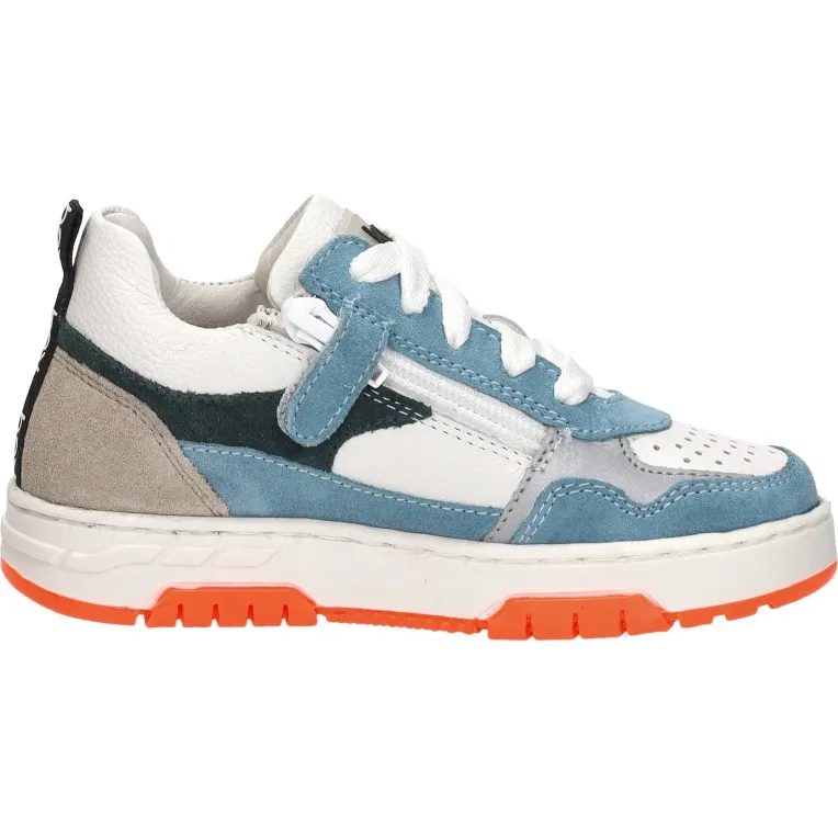 Keq lage sneakers blauw Licht blauw