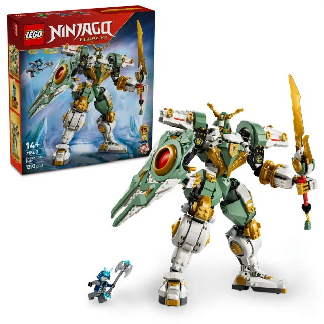 Lego Ninjago 15-Jarig Jubileum: Lloyds Reusachtige Mecha Speelgoed 71860