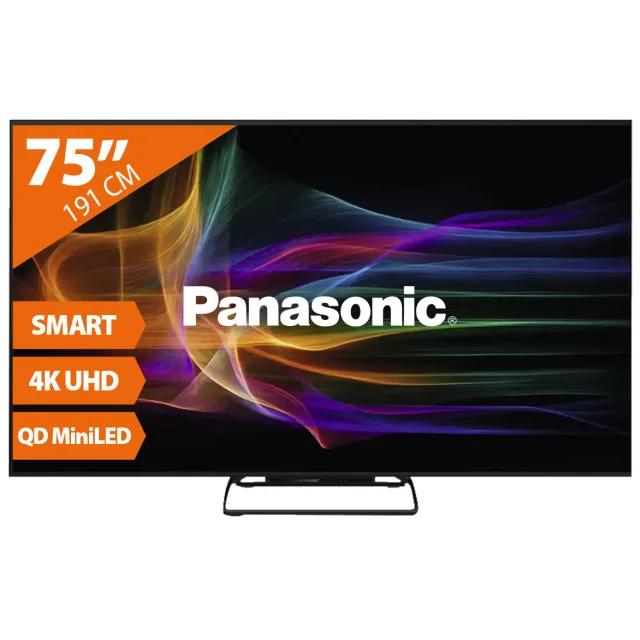 Panasonic TN-75W95CEZS qd-miniled-tv zwart, foto 2
