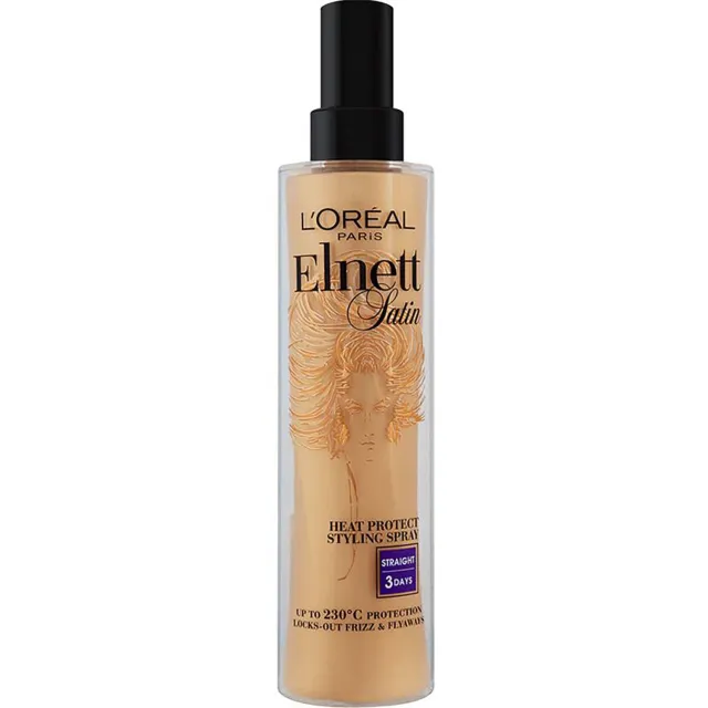 L'oréal Elnett Satin haarspray hittebescherming