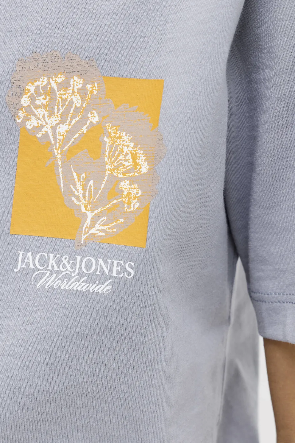 Jack & Jones T-shirt met printopdruk grijsblauw, foto 8
