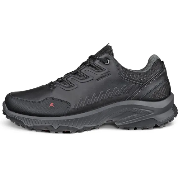 Ecco Receptor XP WP Lea multisportschoen zwart Grijs