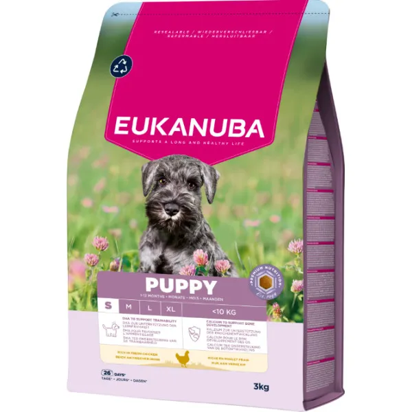 Eukanuba Life Care Dog Puppy Small kip hondenvoer