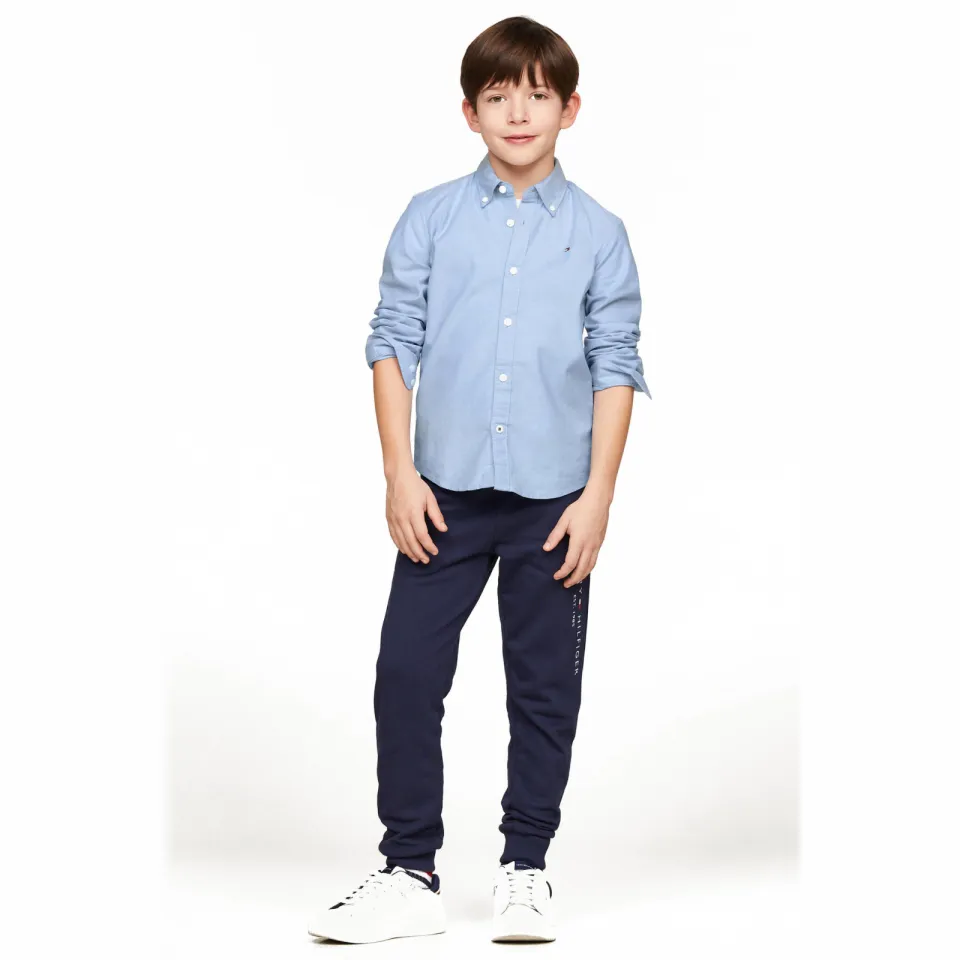 Tommy Hilfiger oxford overhemd - lichtblauw