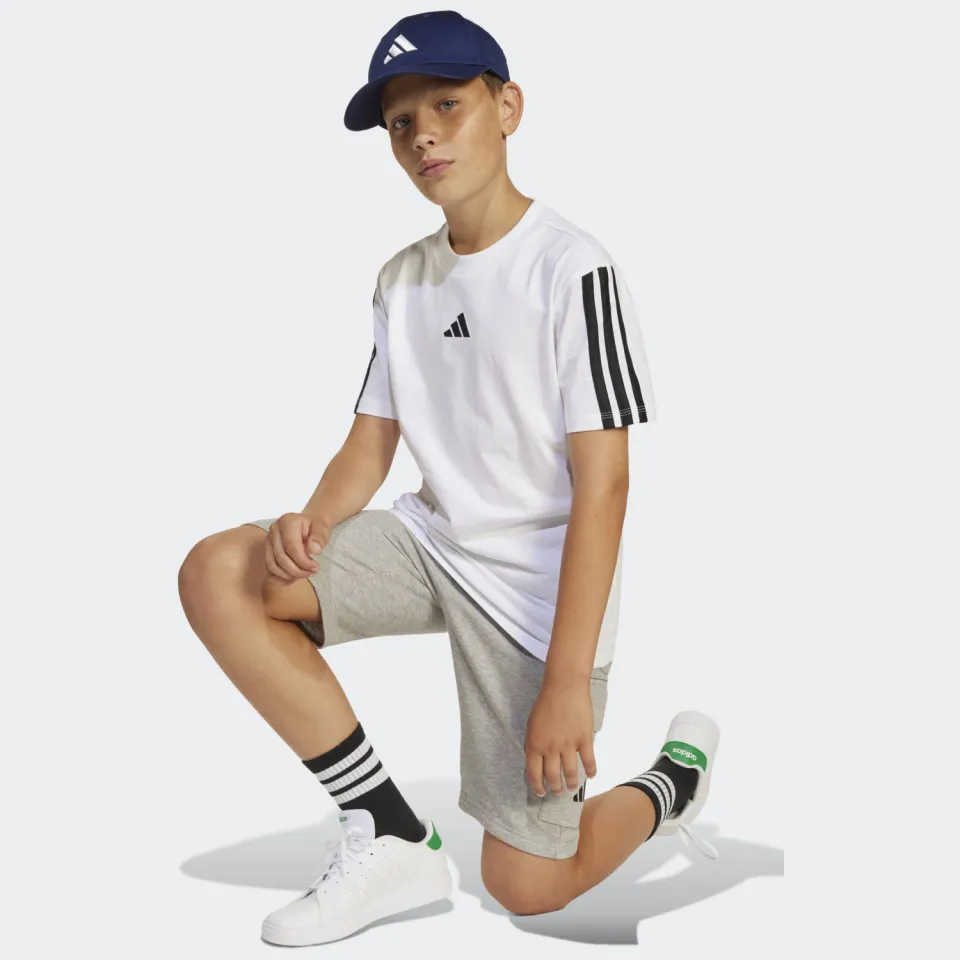 Adidas t-shirt wit/zwart, foto 2