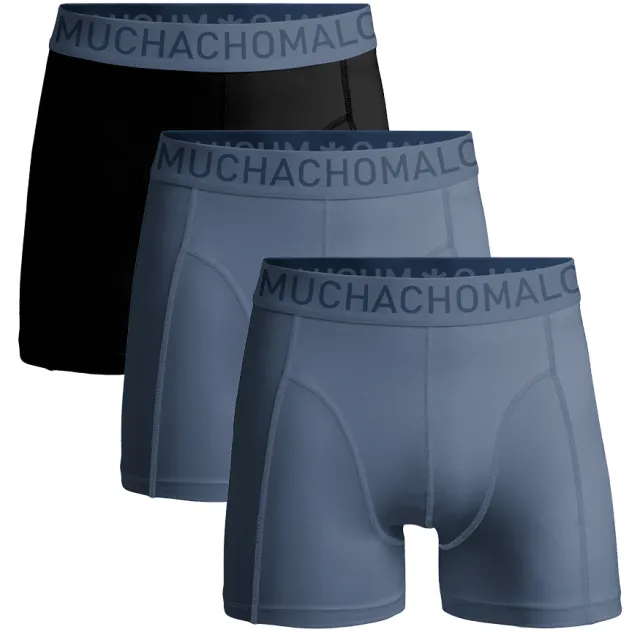 Muchachomalo Heren 3-pack Boxershorts Microfiber Veelkleurig