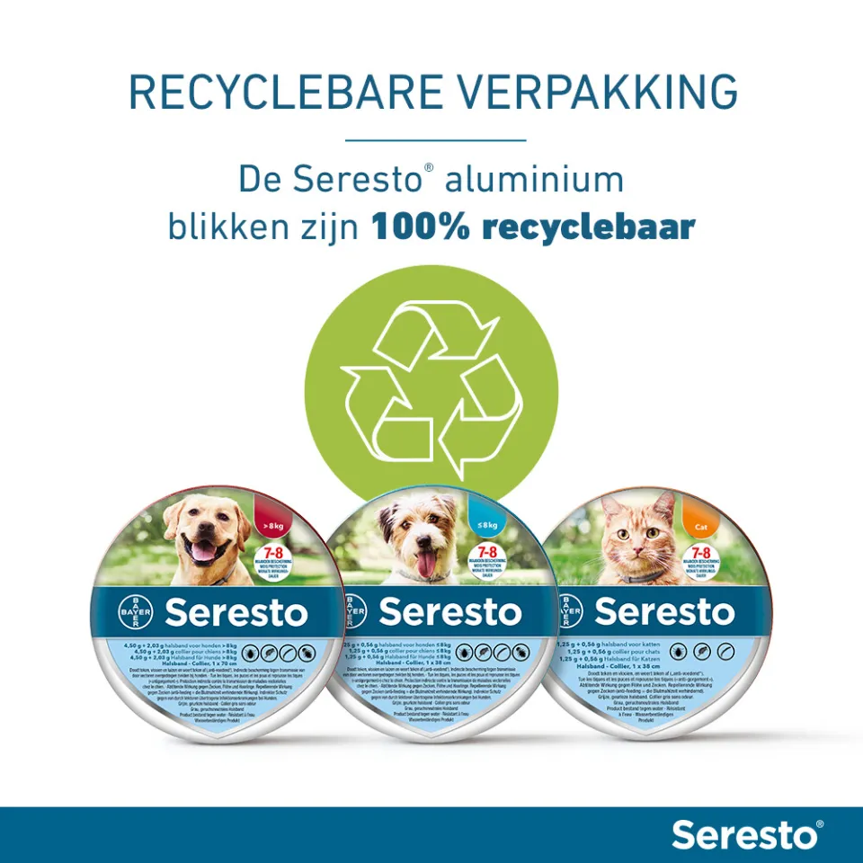 Seresto anti vlooien en teken halsband kat, foto 4