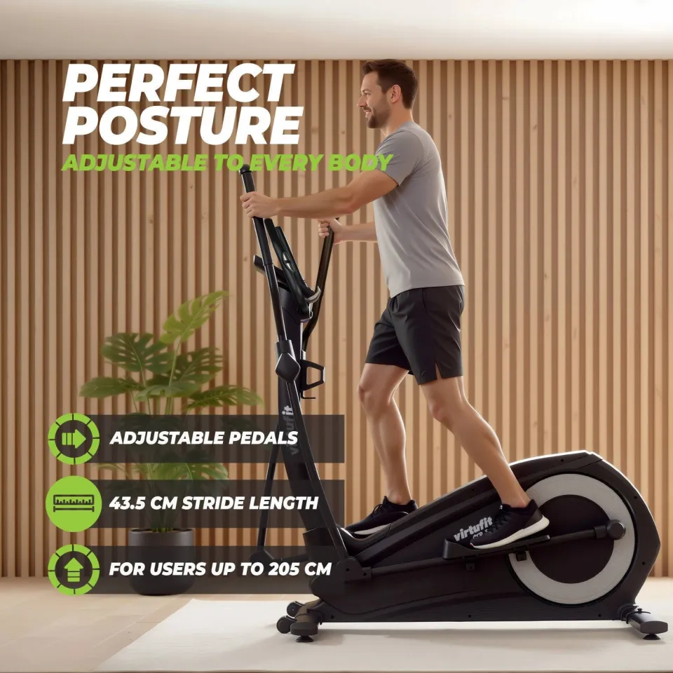 Virtufit CTR 3.0i crosstrainer zwart, foto 5