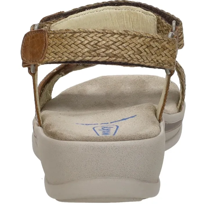 Wolky Acula Softy Wax sandaal cognac, foto 4
