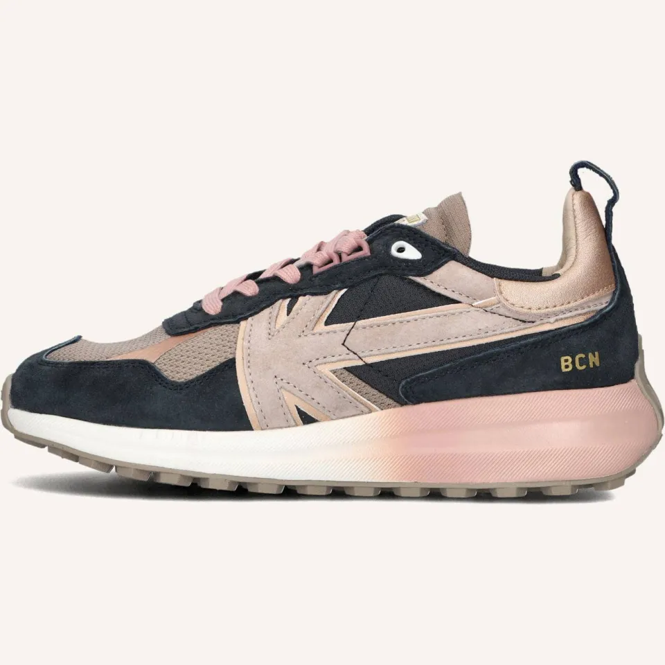 Kaotiko Detroit Faded lage sneakers blauw, foto 5