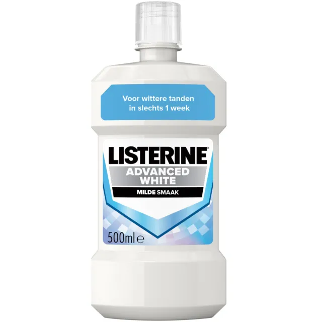 Listerine Advanced White Mild mondspoeling 500 ml