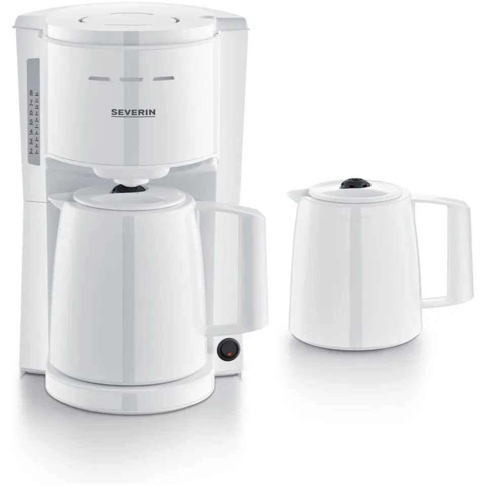 Severin KA 9309 filterkoffiemachine wit, foto 2