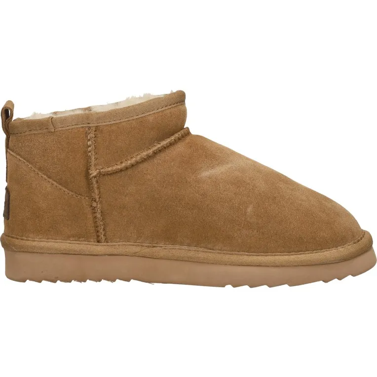 Warmbat Durack enkellaarzen cognac