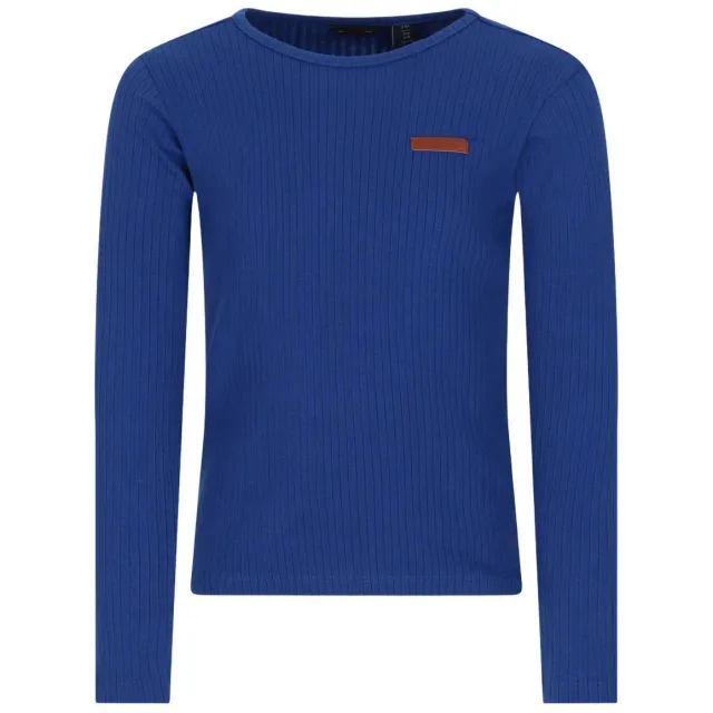 Nono Kyas longsleeve hardblauw, foto 2