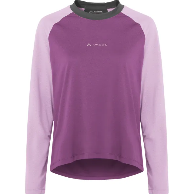 Vaude Loamer fietsshirt lange mouwen purper, foto 2