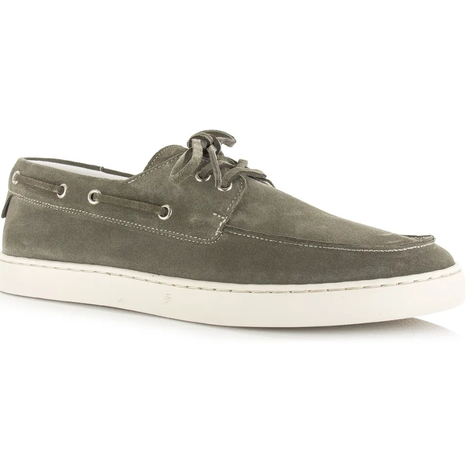 Blackstone Zircon Aster - Dried Sage - Suede sneaker (low) green, foto 4