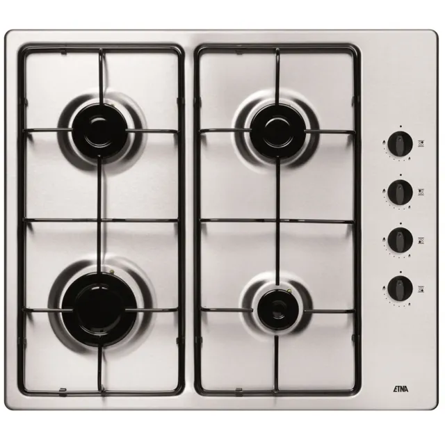 Etna T106VRVSF gaskookplaat RVS