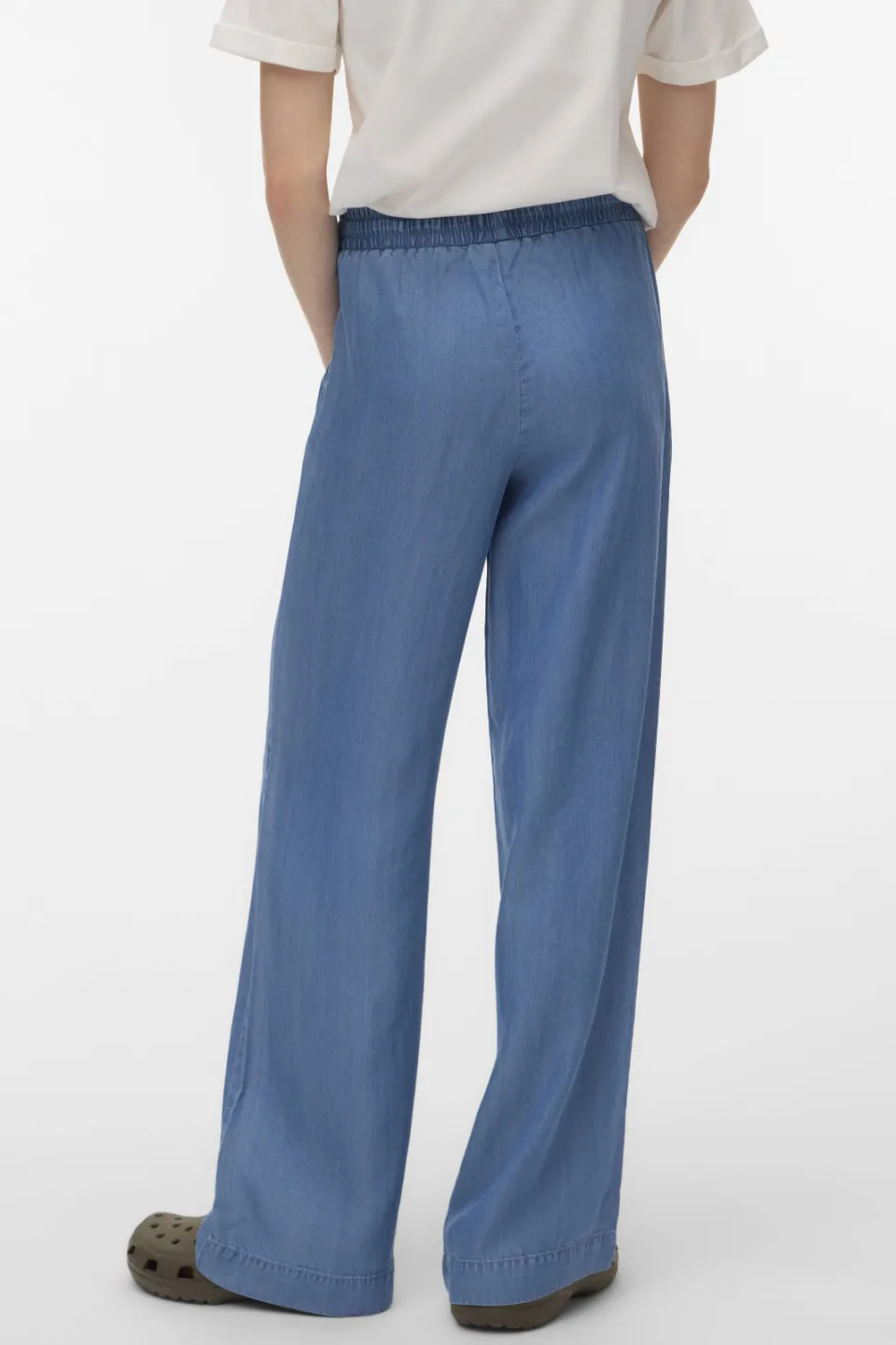 Vero Moda Girl wide leg broek medium blue denim, foto 4